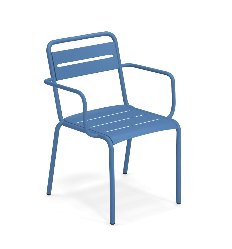 Star Armlehnstuhl, marineblau