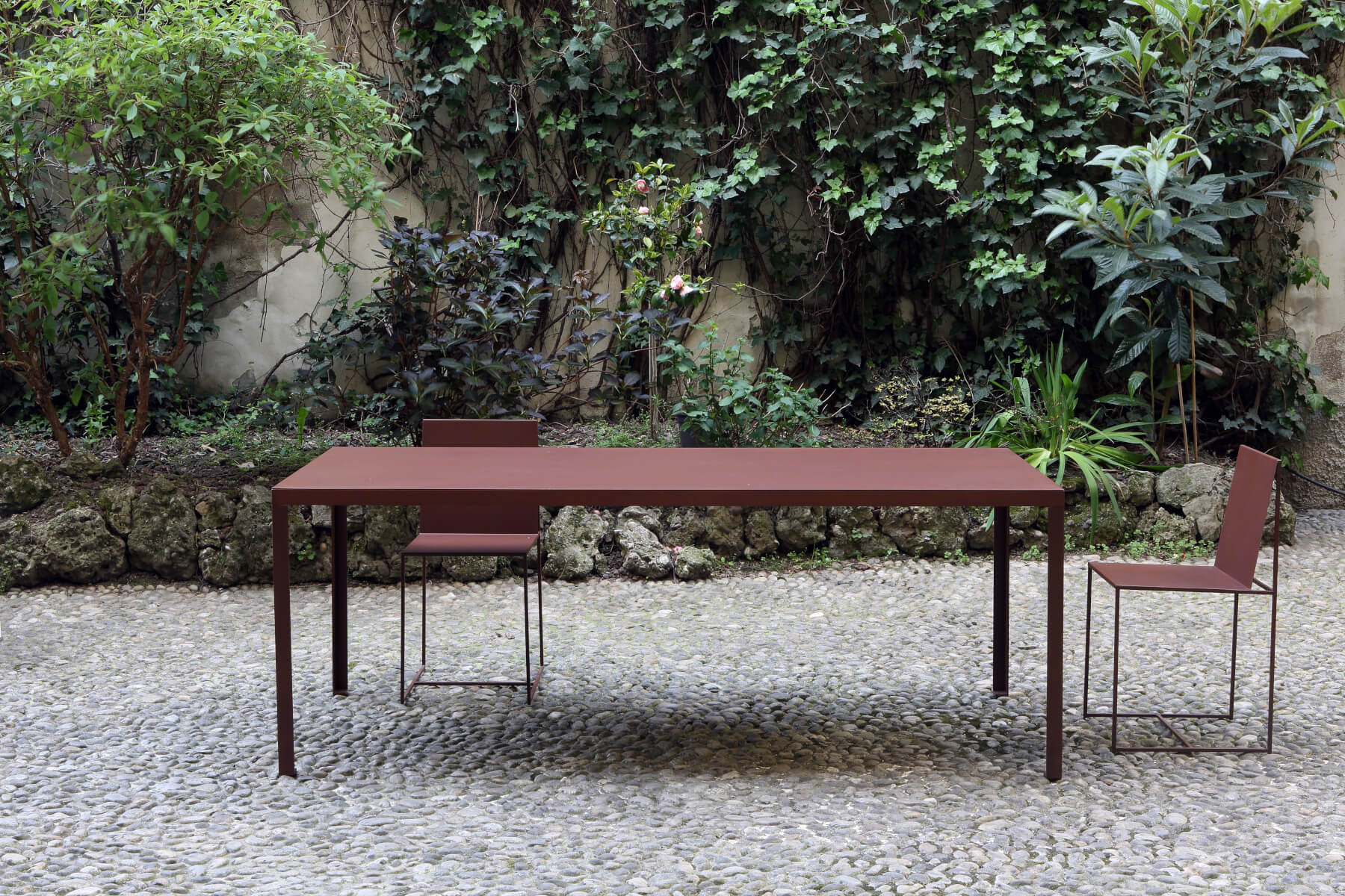 Tavolo Outdoor Gartentisch, 240 x 90 cm, gunmetal