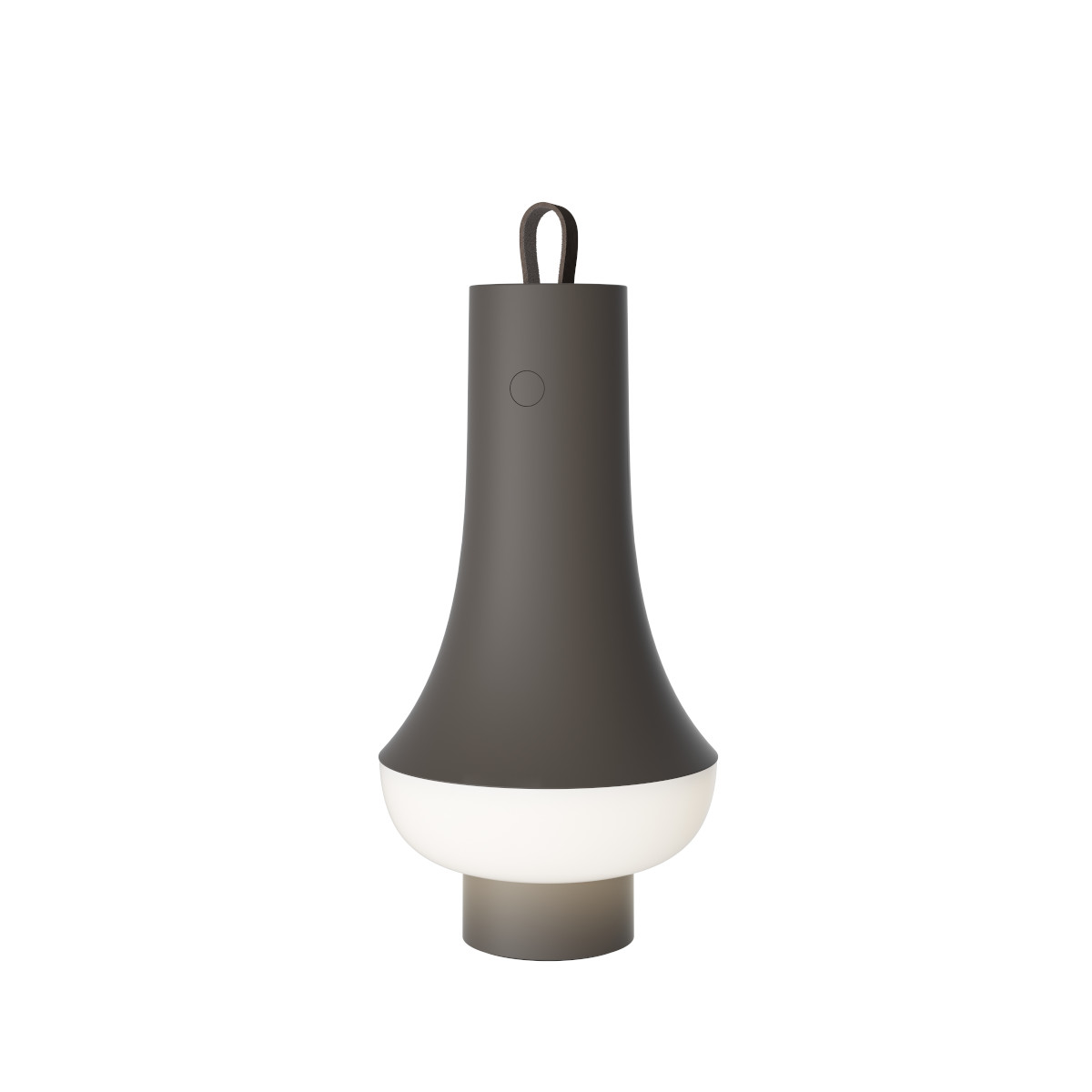 Louis Poulsen Tomoshi Portable LED-Leuchte Dunkelbraun