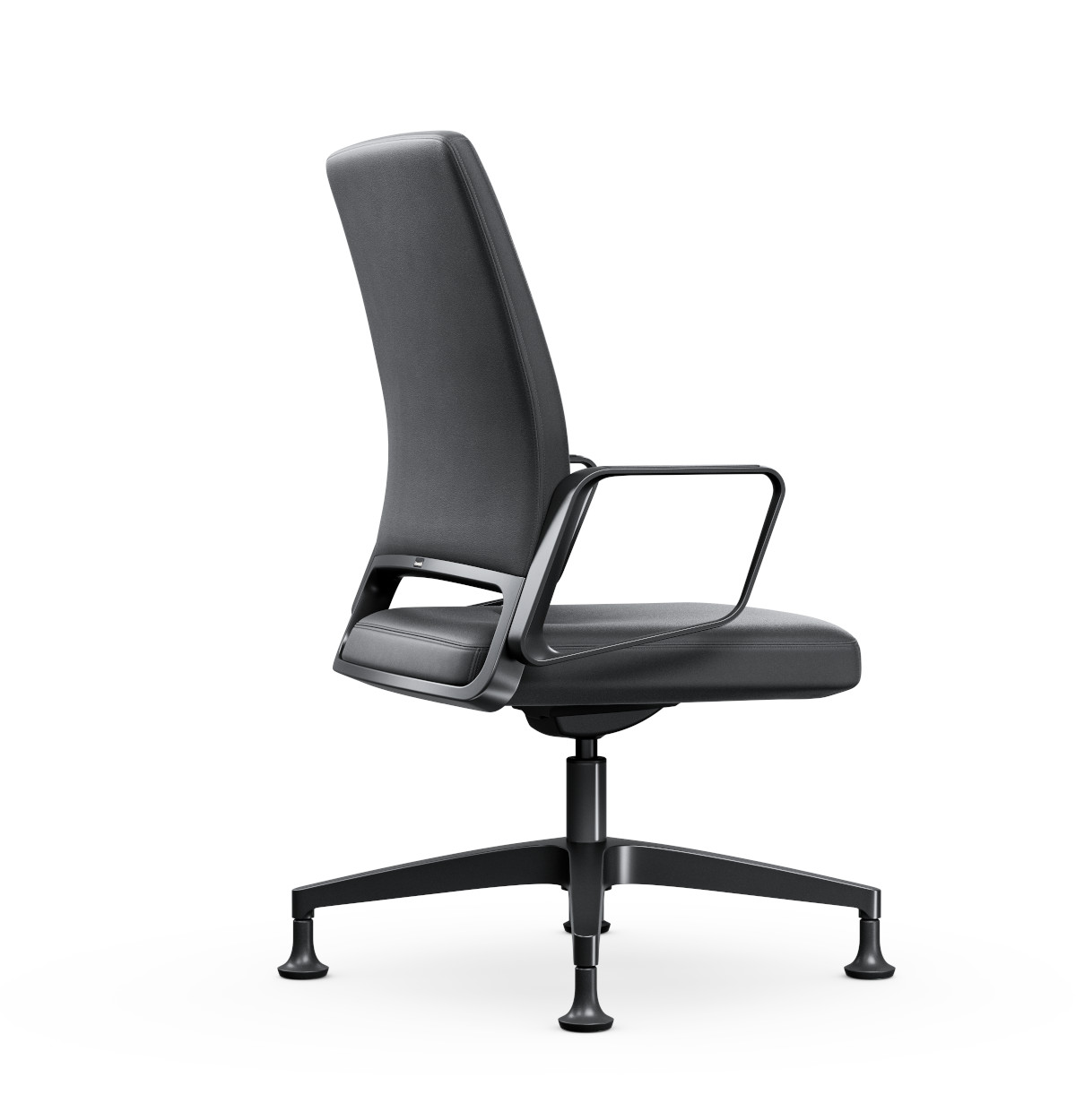 Interstuhl VINTAGEis5 14V0 Konferenzstuhl mit Drehkreuz, Armlehnen, hochwertigem Bezug und ideal für Besprechungsräume