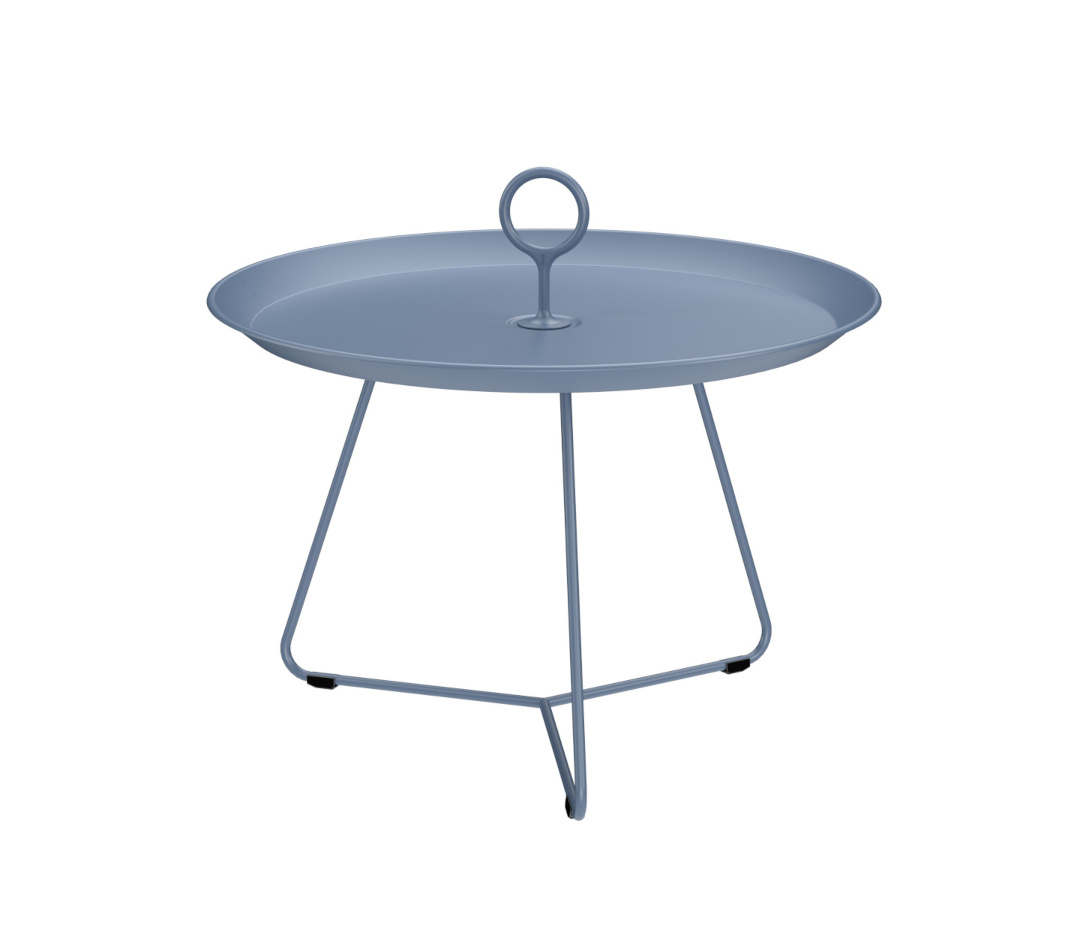 Eyelet Beistelltisch, Ø 57,5 cm, pigeon blue