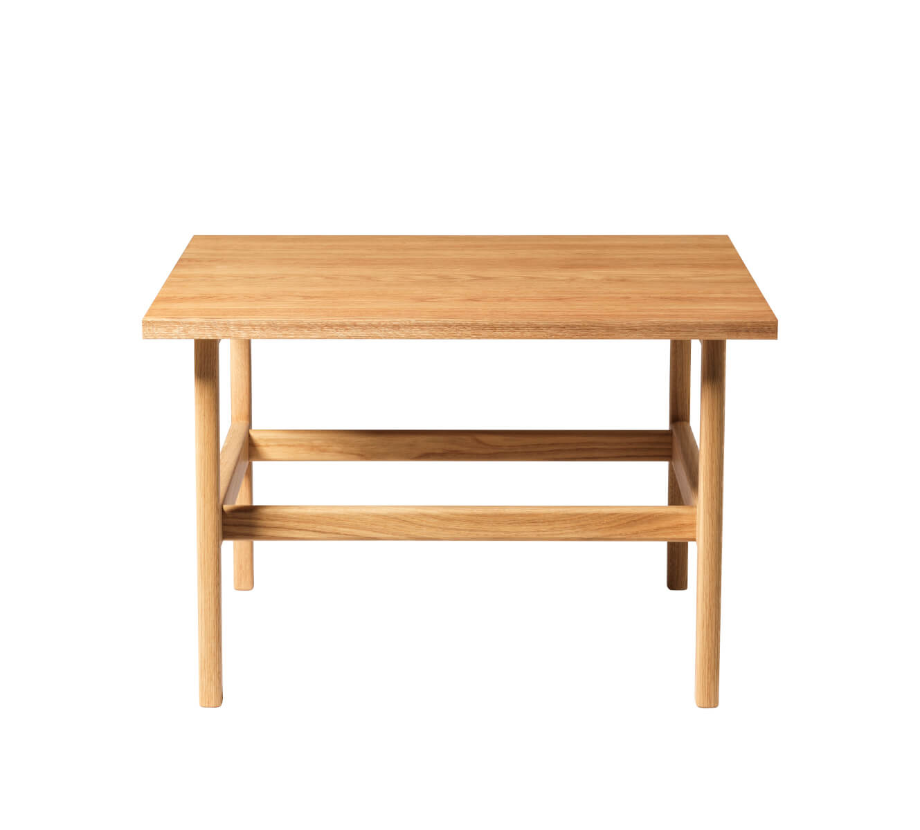 FDB Møbler D33 Couchtisch, 80x80 cm, eiche geölt, skandinavisches Design, hochwertig, nachhaltig