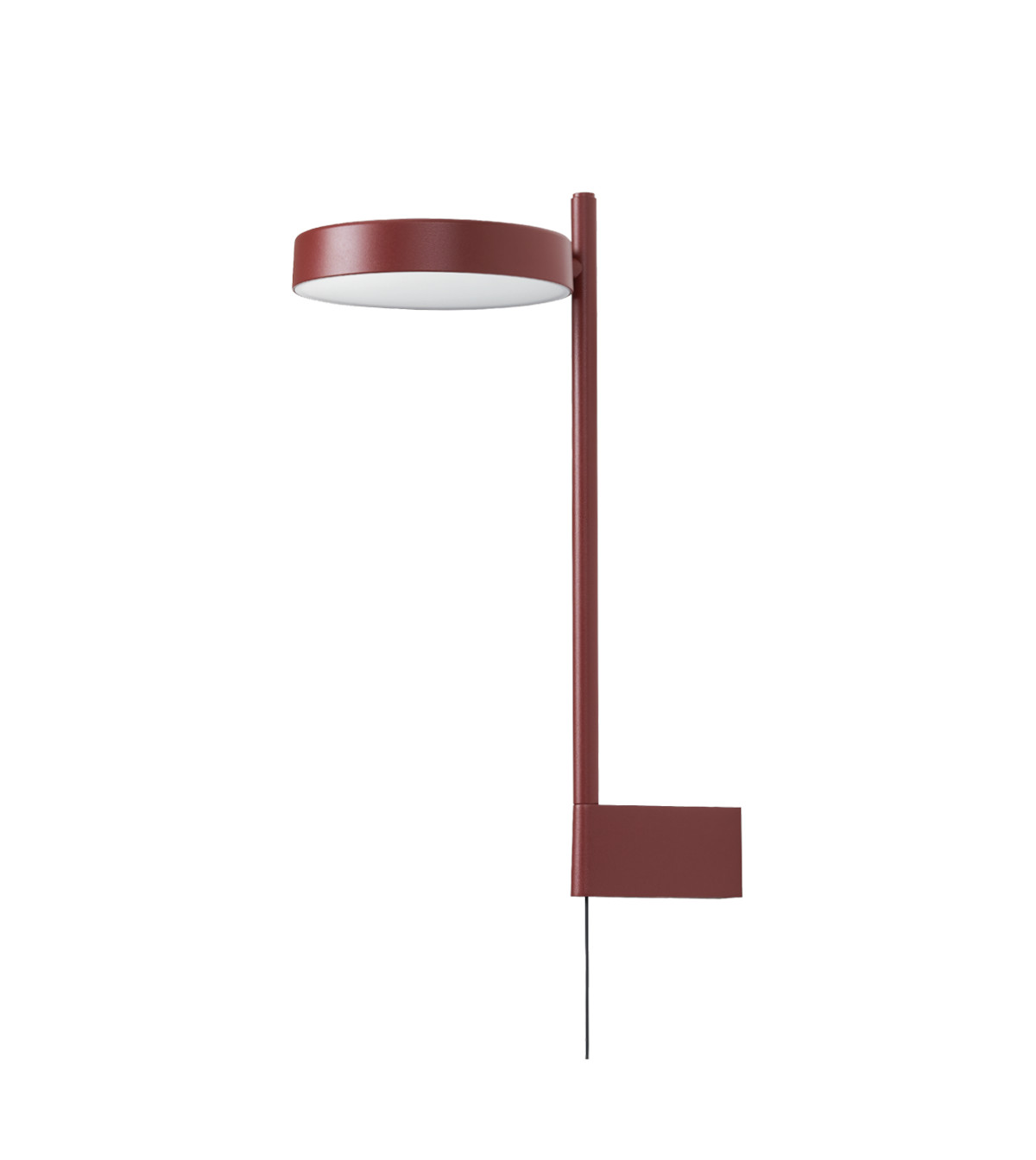 w242 Pastille alu br2 Wandleuchte, oxide red