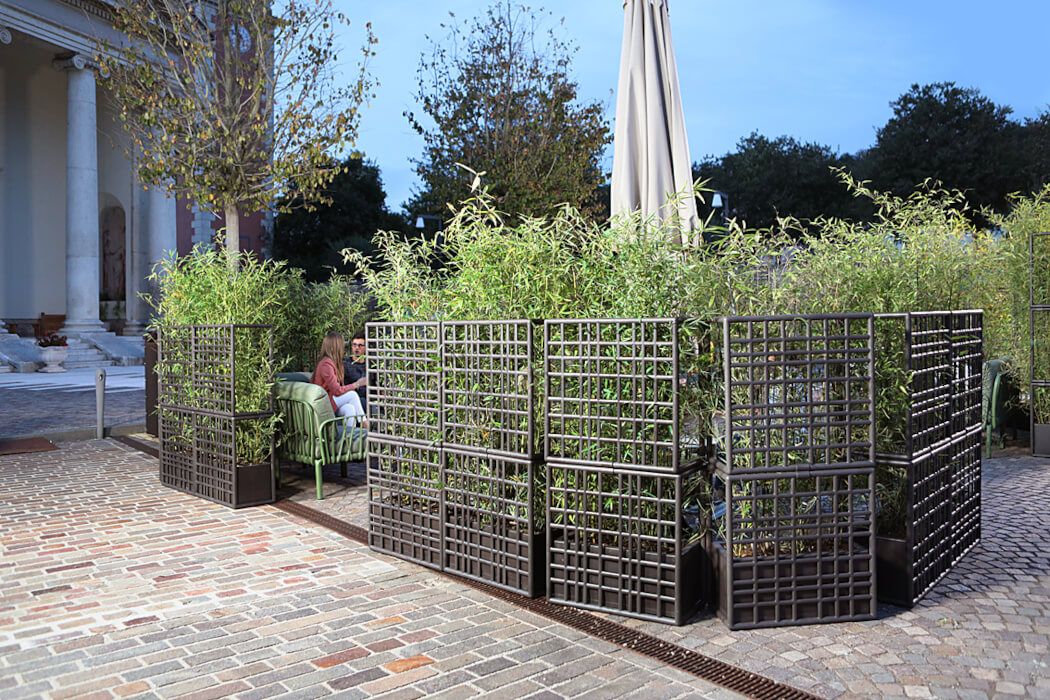 Nardi Sipario Trennwand aus Polypropylen, langlebig und stabil – flexibles italienisches Design für Garten oder Balkon