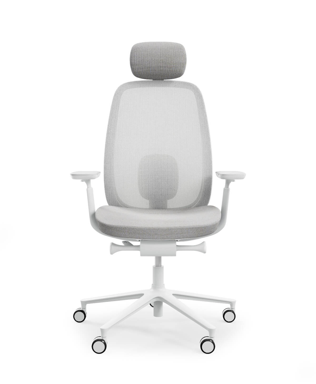 rofim Pace 151SFL Bürostuhl mit gepolsterter Sitzfläche, atmungsaktiver Netzrückenlehne und ergonomischer Kopfstütze