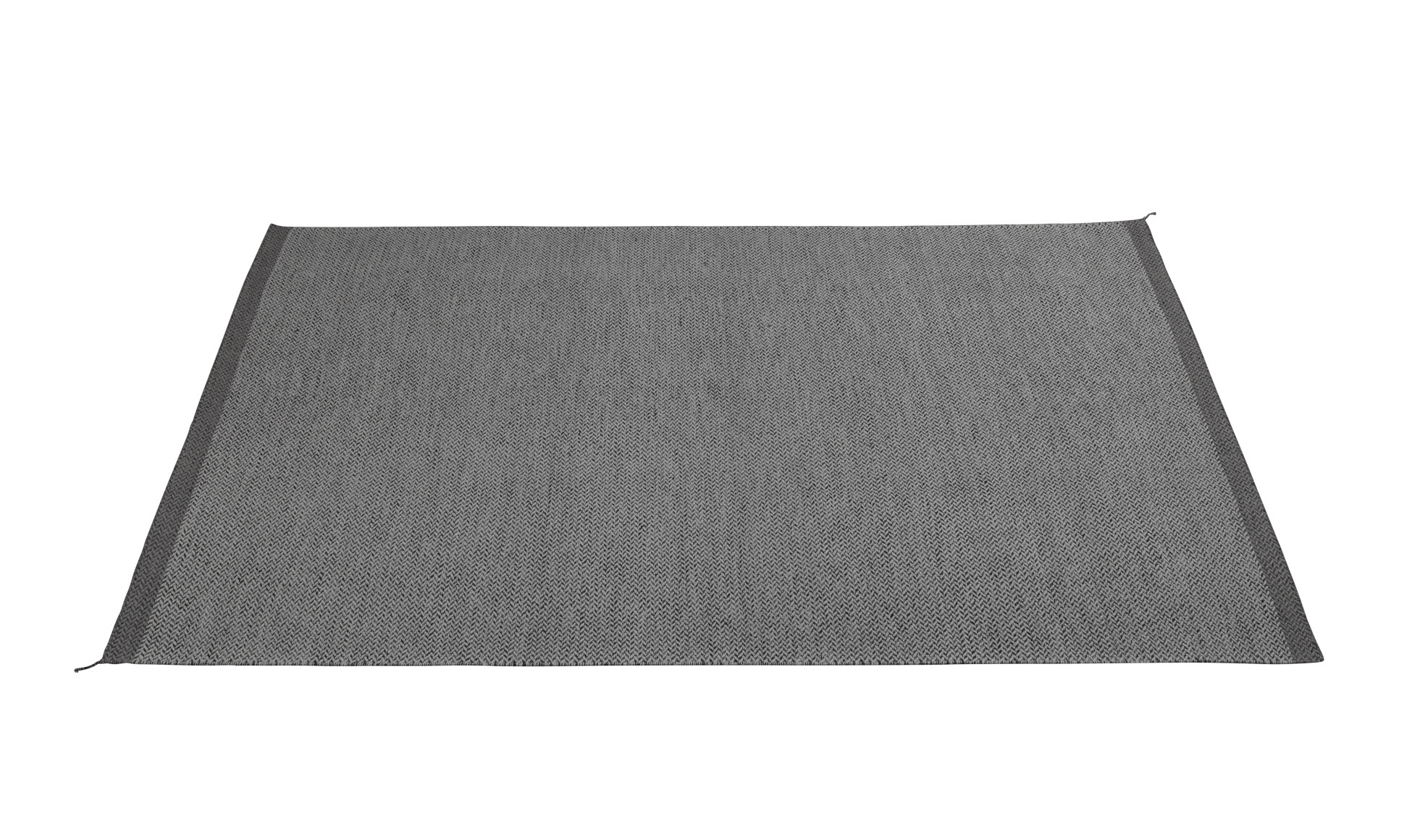 Ply Teppich, 270 x 360 cm, schwarz / weiß