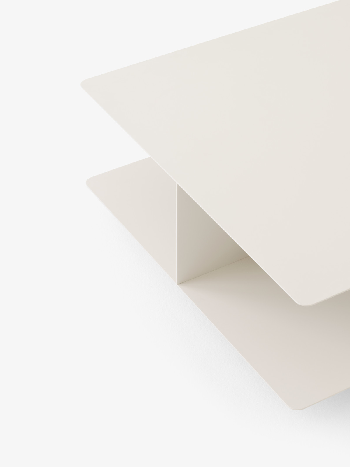 &Tradition Develius EV3 Couchtisch ivory, eleganter Design Couchtisch, skandinavischer Stil