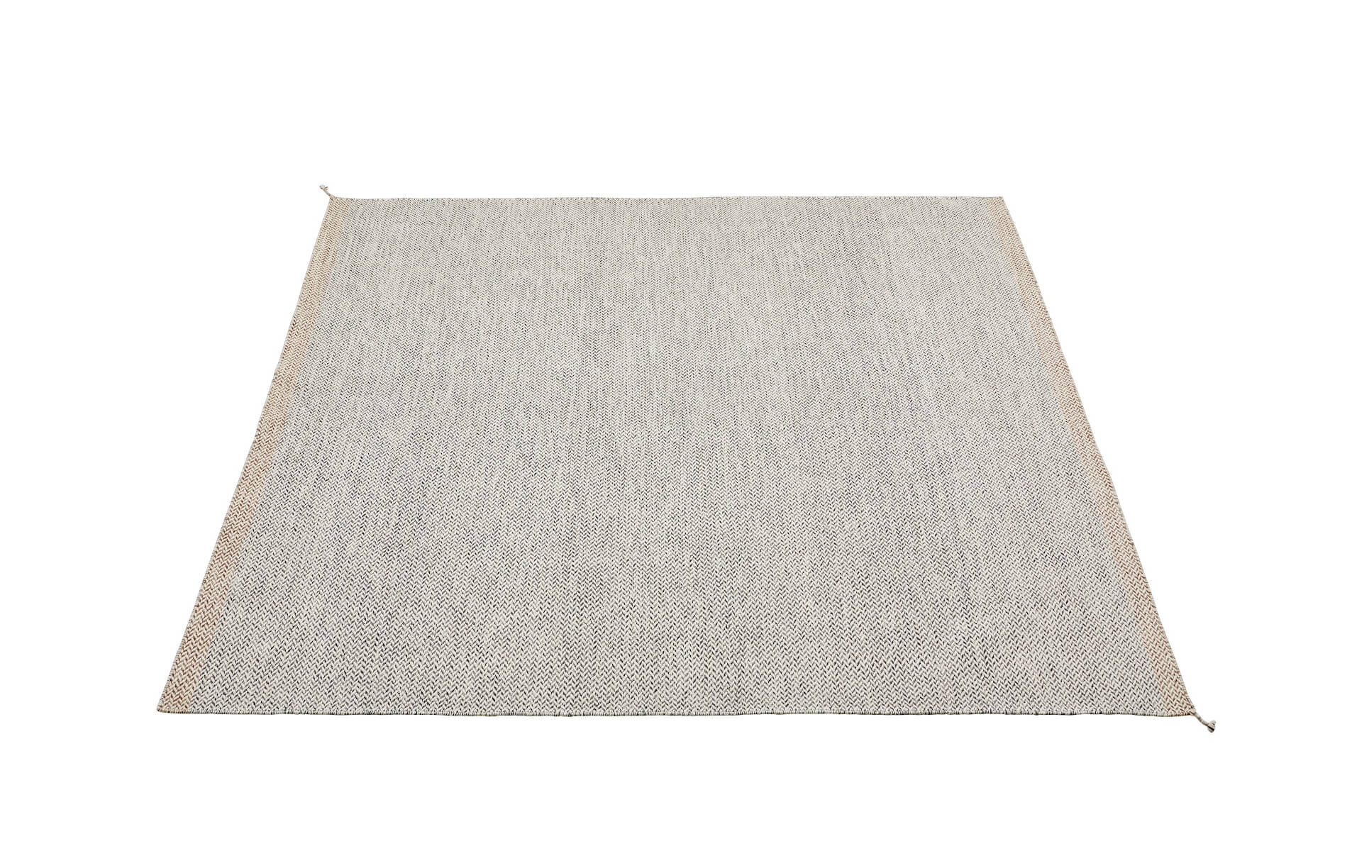 Ply Teppich, 280 x 280 cm, schwarz / weiß Ply Teppich, 280 x 280 cm, schwarz / weiß