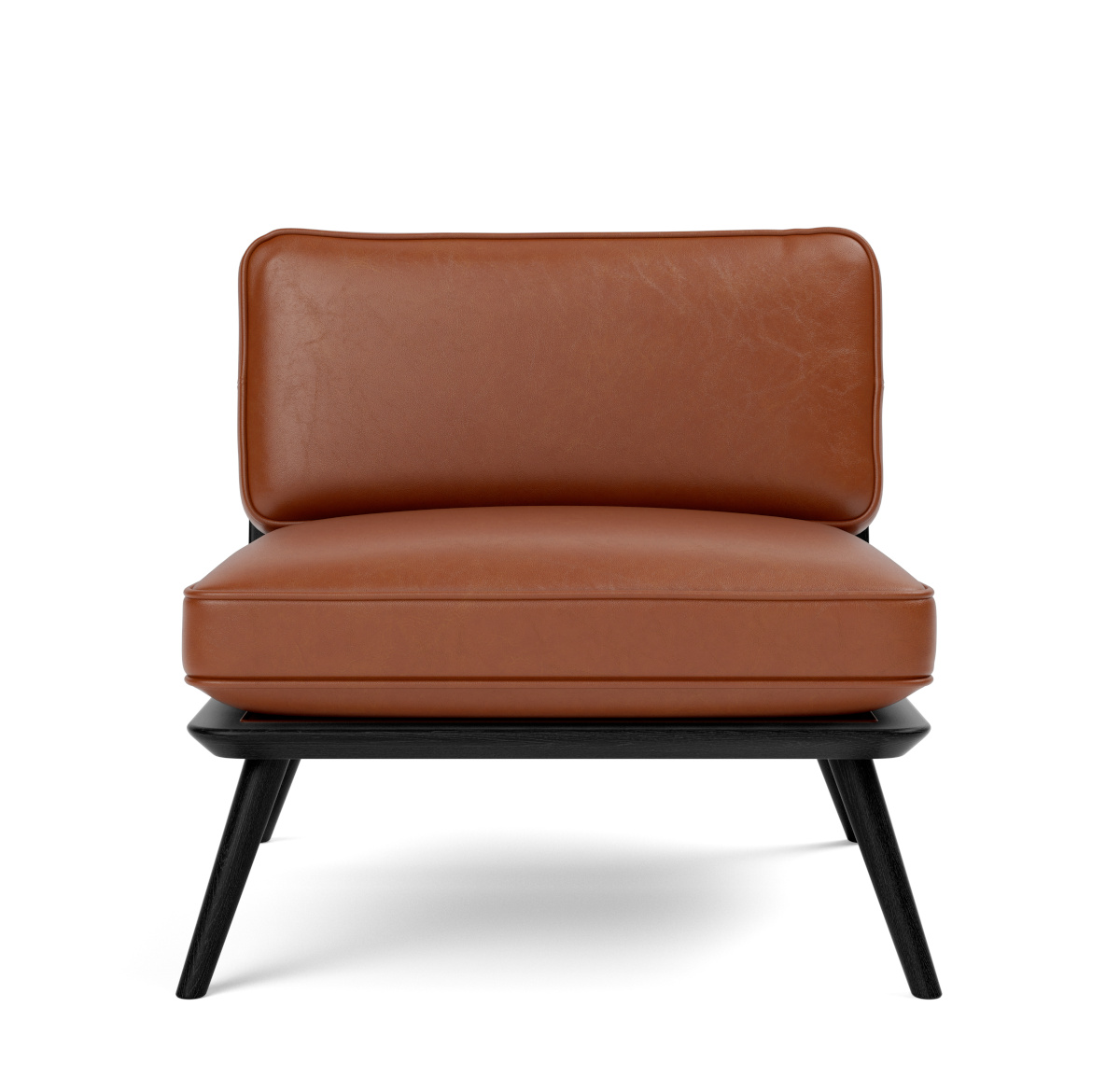 Spine Lounge Suite Chair, eiche lackiert / grand linen natur 0024