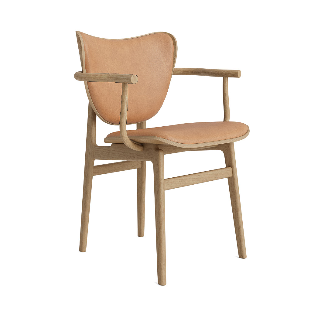 Elephant Armlehnstuhl, eiche natur / dunes camel 21004