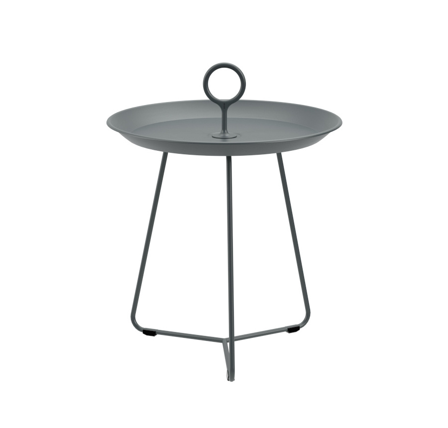 Eyelet Beistelltisch, Ø 45 cm, dark grey Eyelet Beistelltisch, Ø 45 cm, dark grey