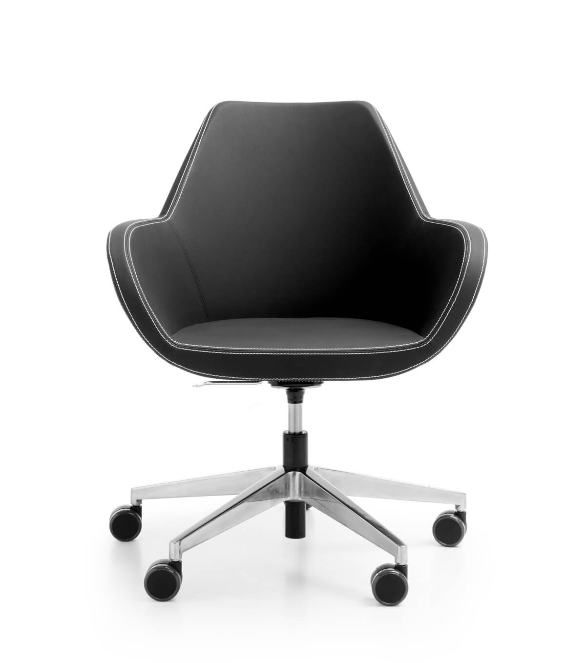 Komfortabler Profim Fan 10Z Sessel mit hochwertiger Polsterung, ideal als Lounge- und Empfangssessel