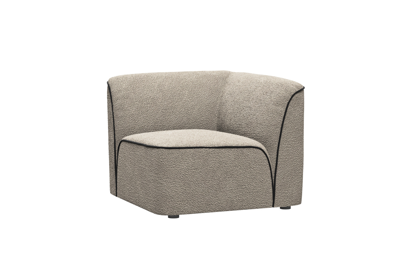 Flora Modular Sofa, Eckelement