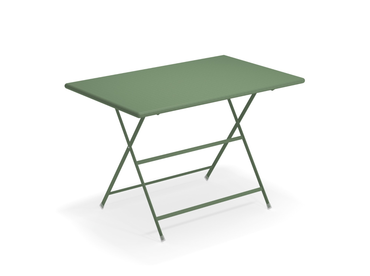 Arc en Ciel Klapptisch, 110  x 70 cm, militärgrün