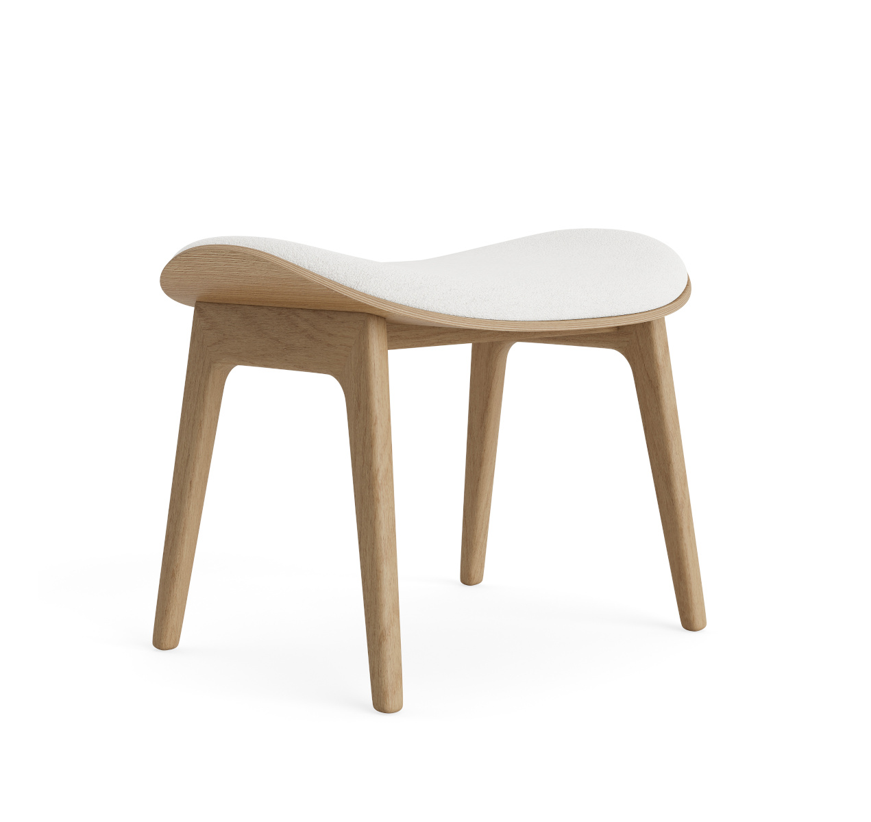 Elephant Hocker, eiche natur / barnum col 1