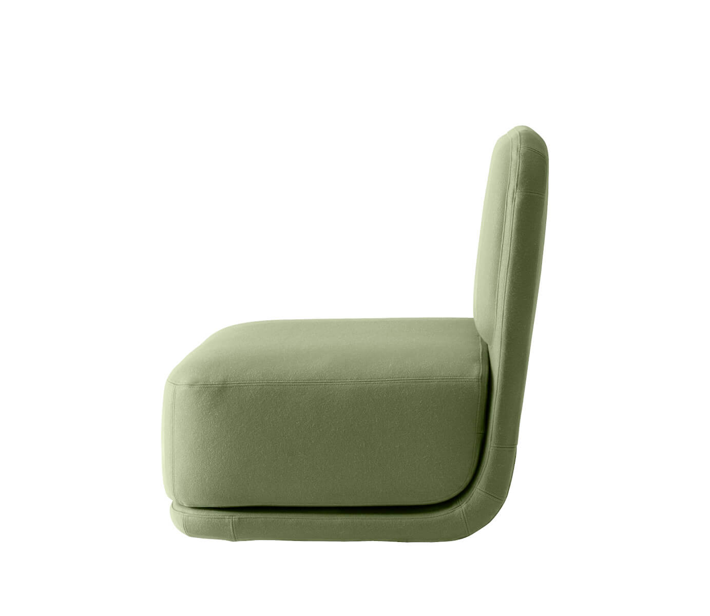 Softline Standby Sessel medium, hochwertiger Design-Sessel mit Komfortpolsterung, skandinavischer Stil