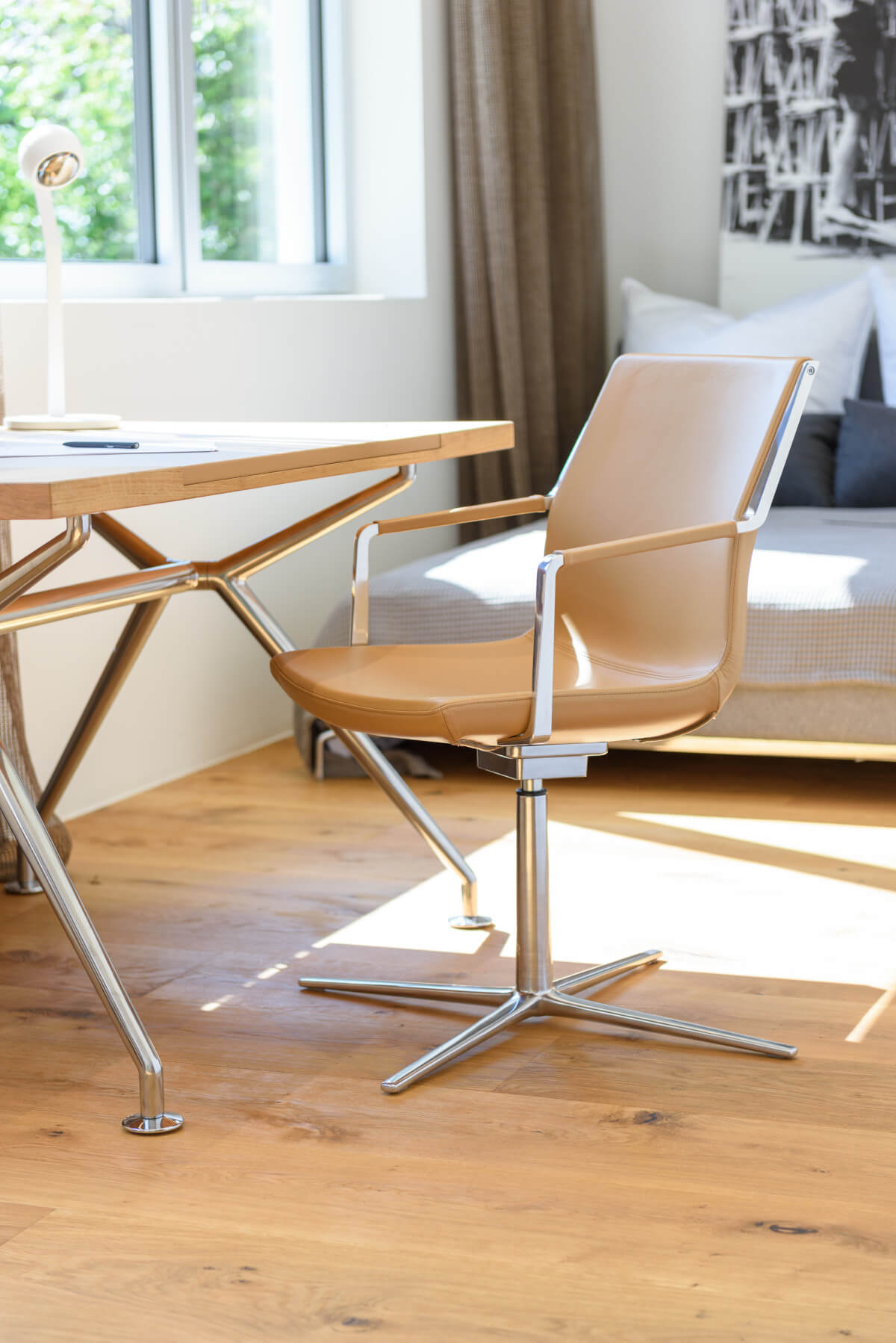 Wagner W-Cube 3 Sessel mit zeitgemäßem Design, komfortabler Polstersitz für Empfangsbereiche, Büros und Lobbys