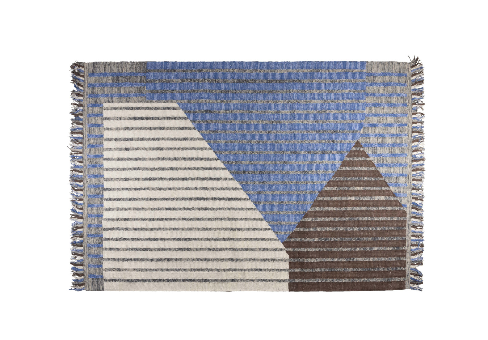 Hampton Teppich, 160 x 230 cm, blau