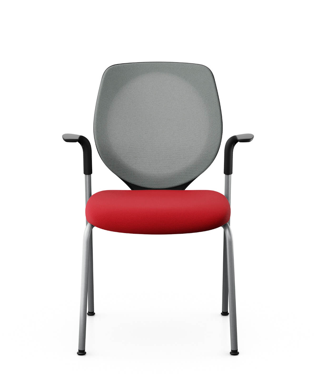 Giroflex 353-7004 Besucherstuhl mit ergonomischem Netzrücken und komfortablen Armlehnen