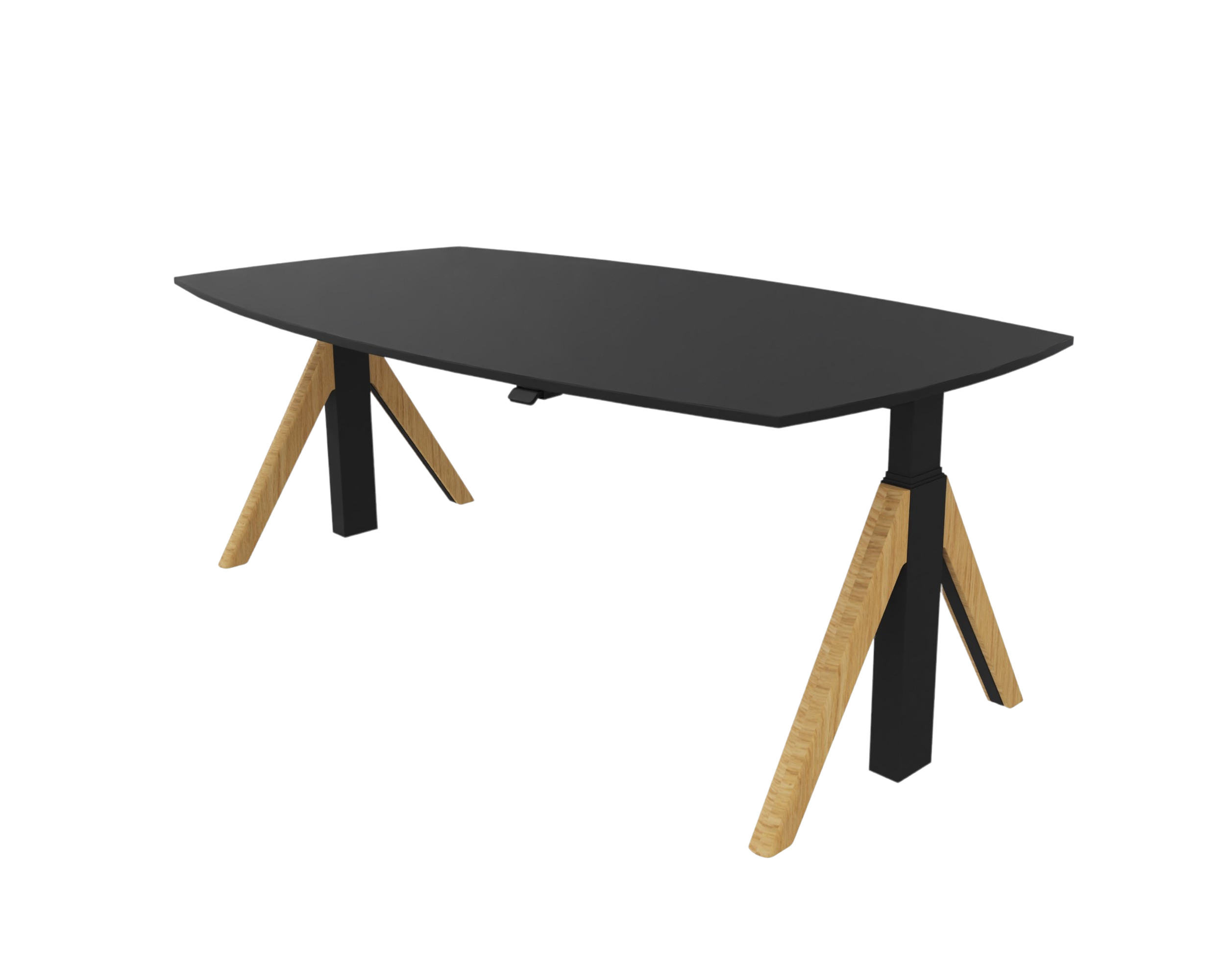 Winea Flow Besprechungstisch, tonne mit A-Fuß