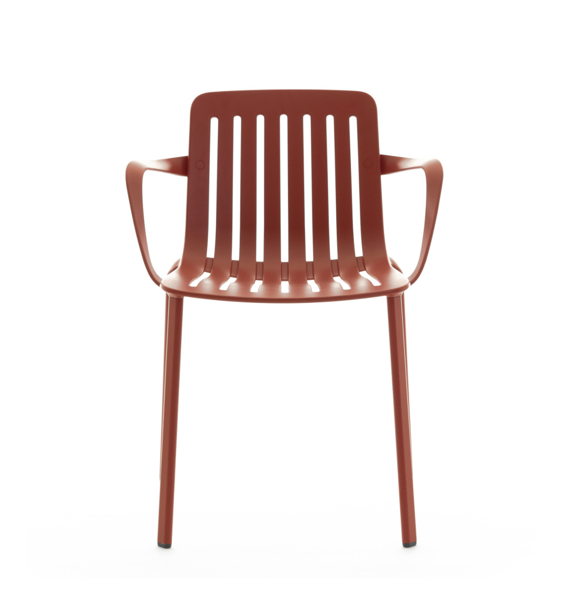 Magis Plato Armlehnstuhl rot – ergonomischer Design-Stuhl Magis Plato Armlehnstuhl rot, italienisches Design, ergonomisch, leicht, komfortabel, modernes Möbelstück
