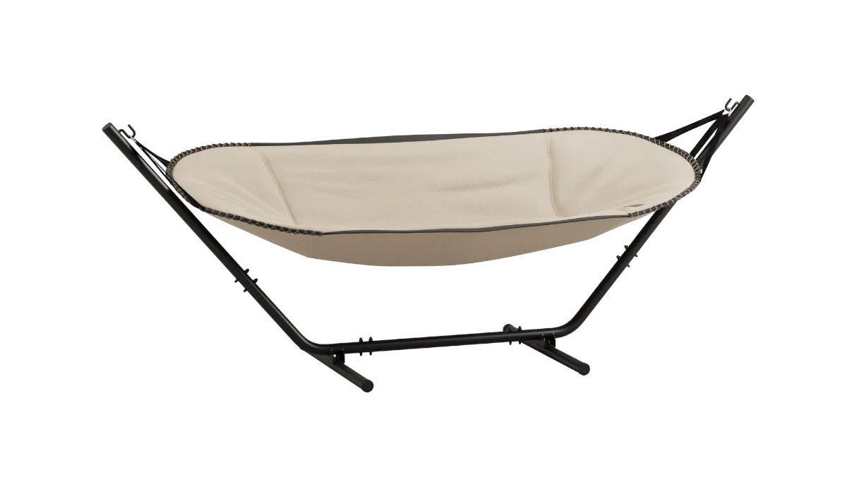 Cobana Hängematte, schwarz / boucle beige