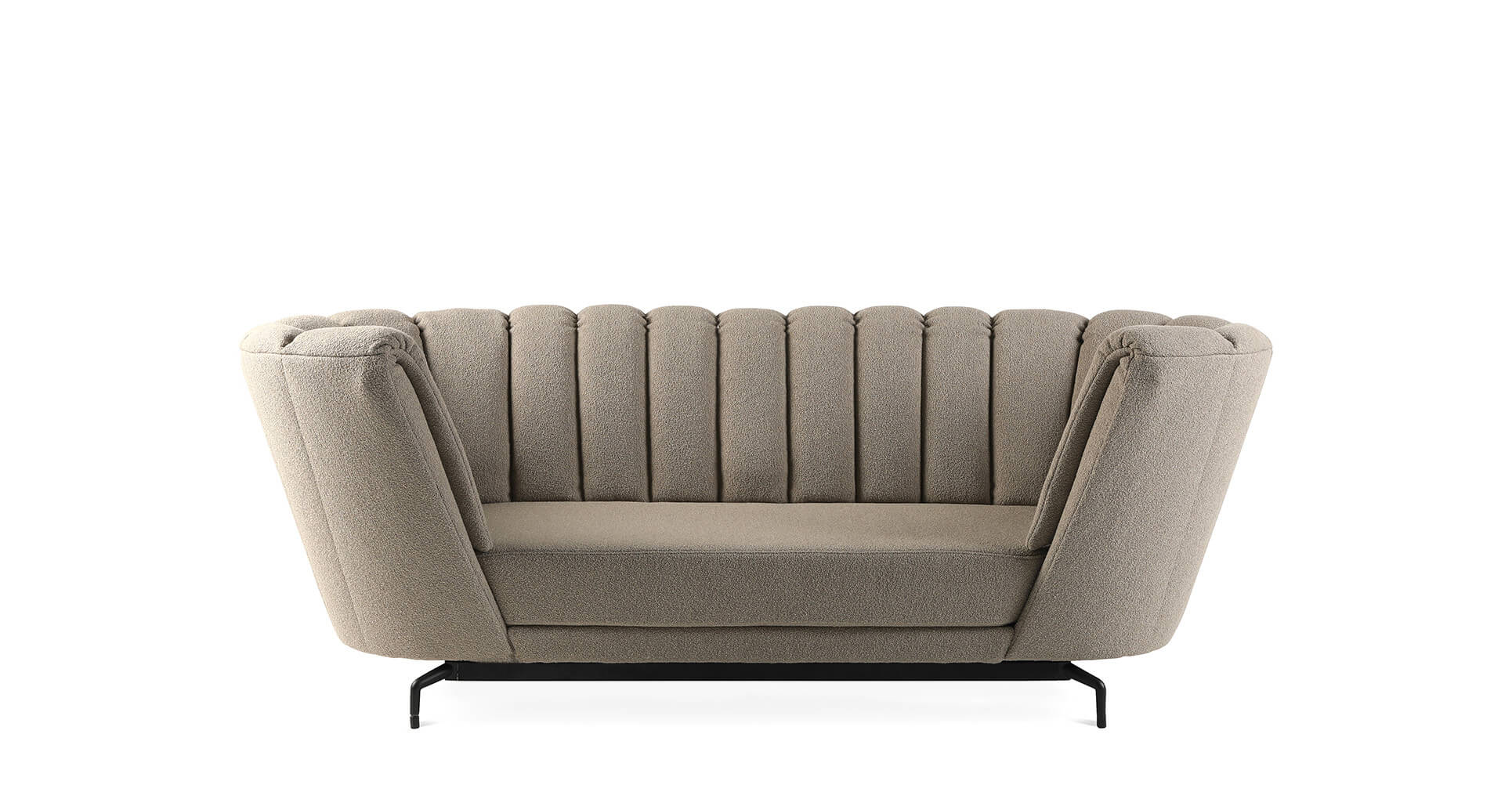 Elegantes Nesting Sofa W-Lounge, kombinierbare Elemente für flexible Raumgestaltung in Büro, Lobby oder Wohnbereich