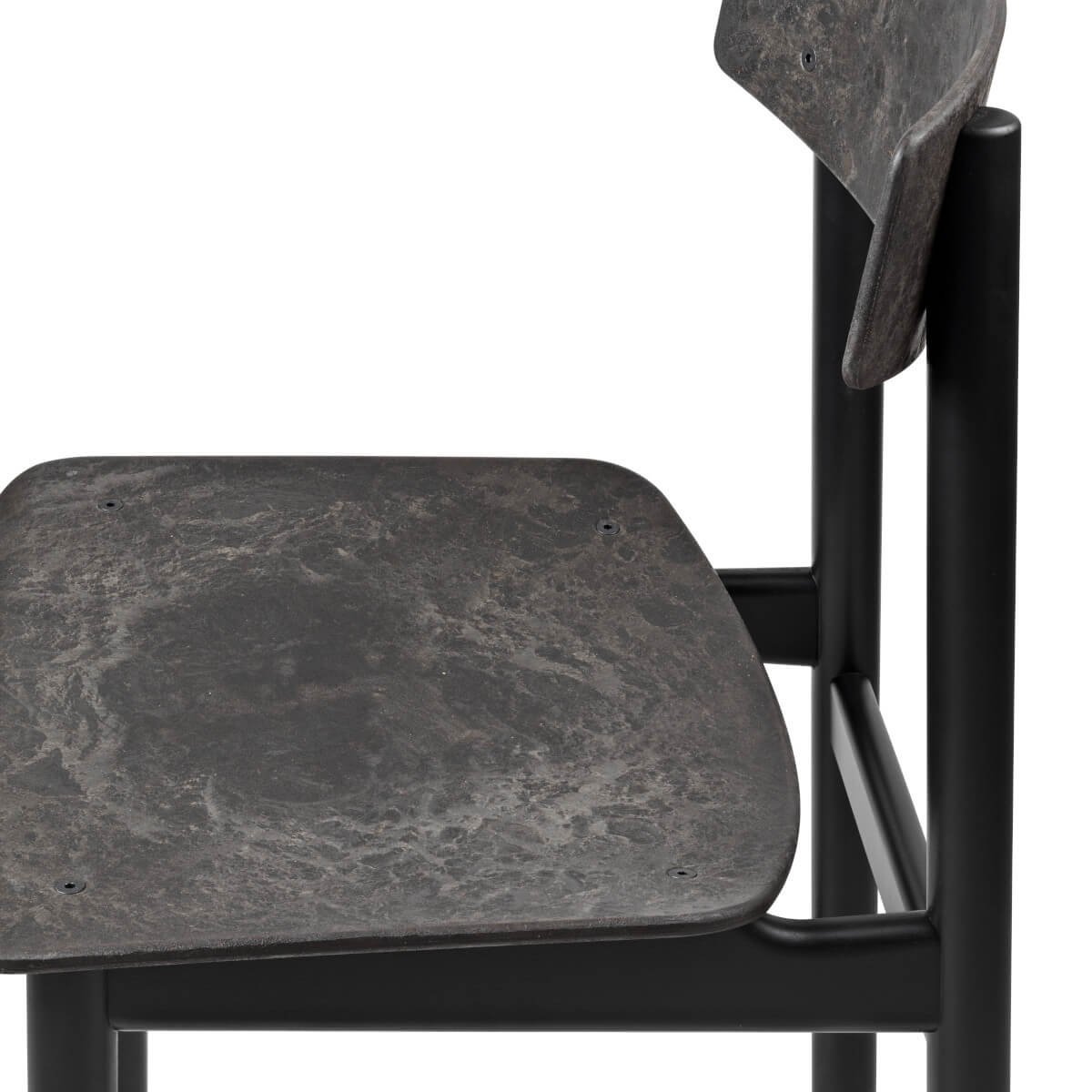 Conscious Chair 3162, buche grau lackiert / wood waste grey