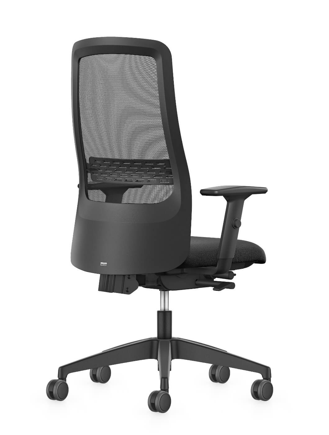 172II Drehstuhl von Interstuhl, ergonomisch geformt, robustes Fußkreuz, komfortabler Sitz für Büro und Homeoffice
