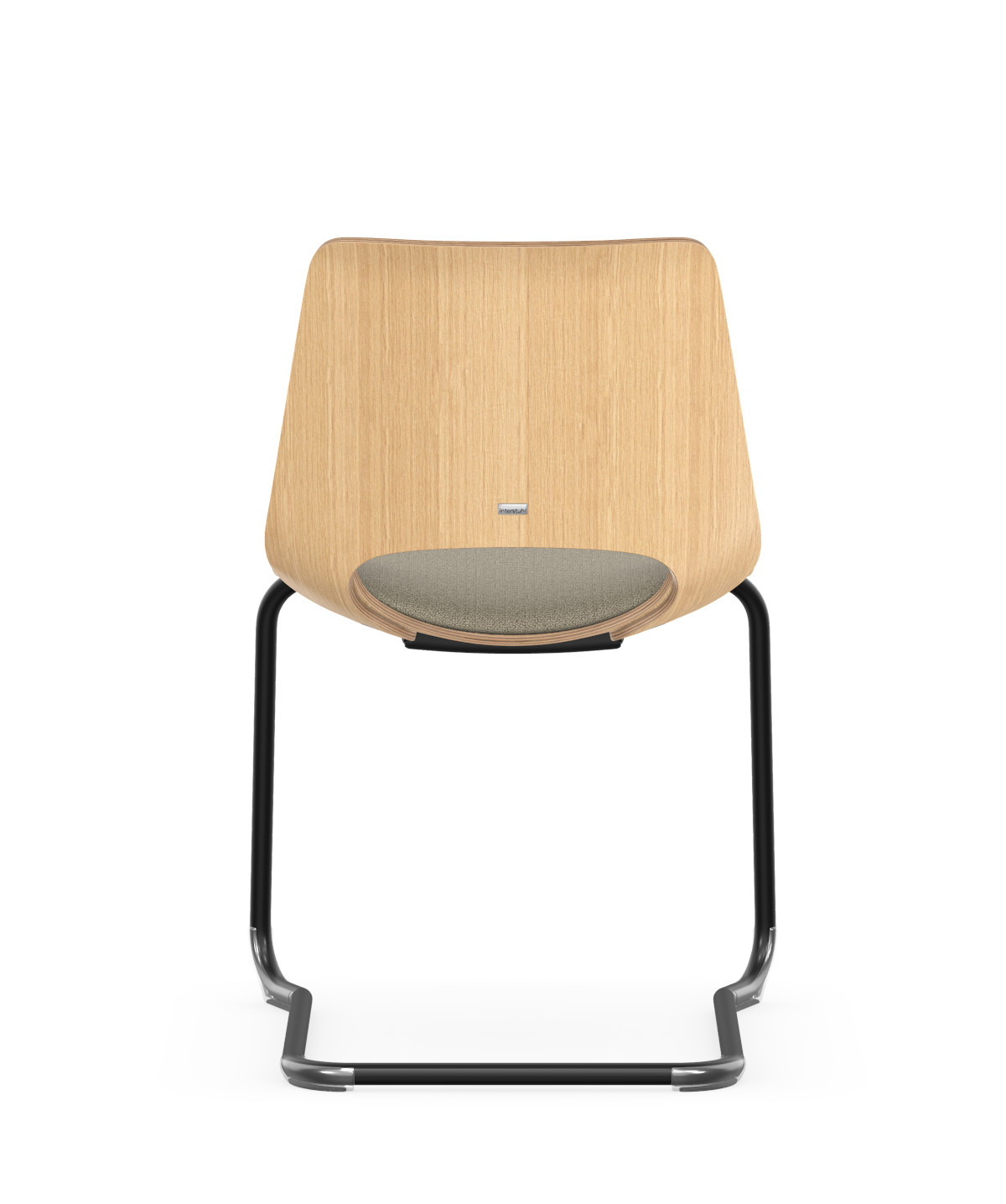 Interstuhl SHUFFLEis1 SU522 Stuhl für Besucher, stapelbar, hochwertig, zeitloses Design für Büro, Empfang und Tagung