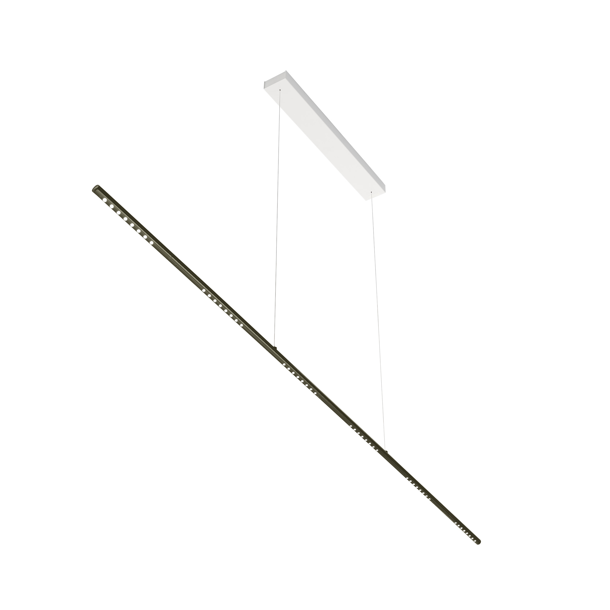 LUM 195 Pendelleuchte, rauchchrom