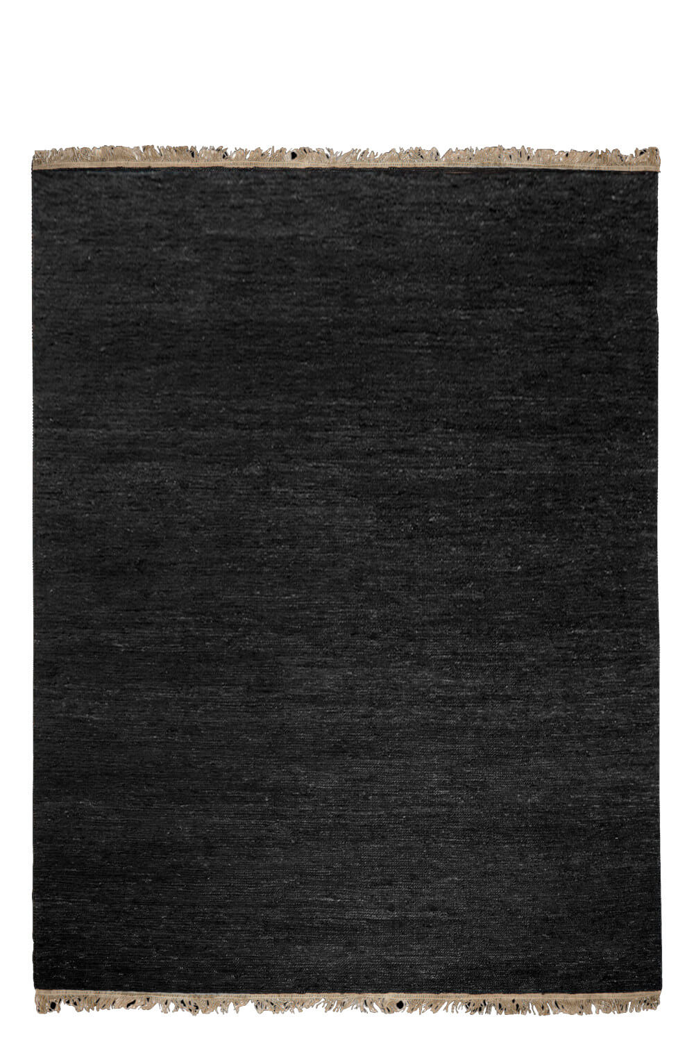 Sumace Teppich ohne Frasen, 170 x 240 cm, black