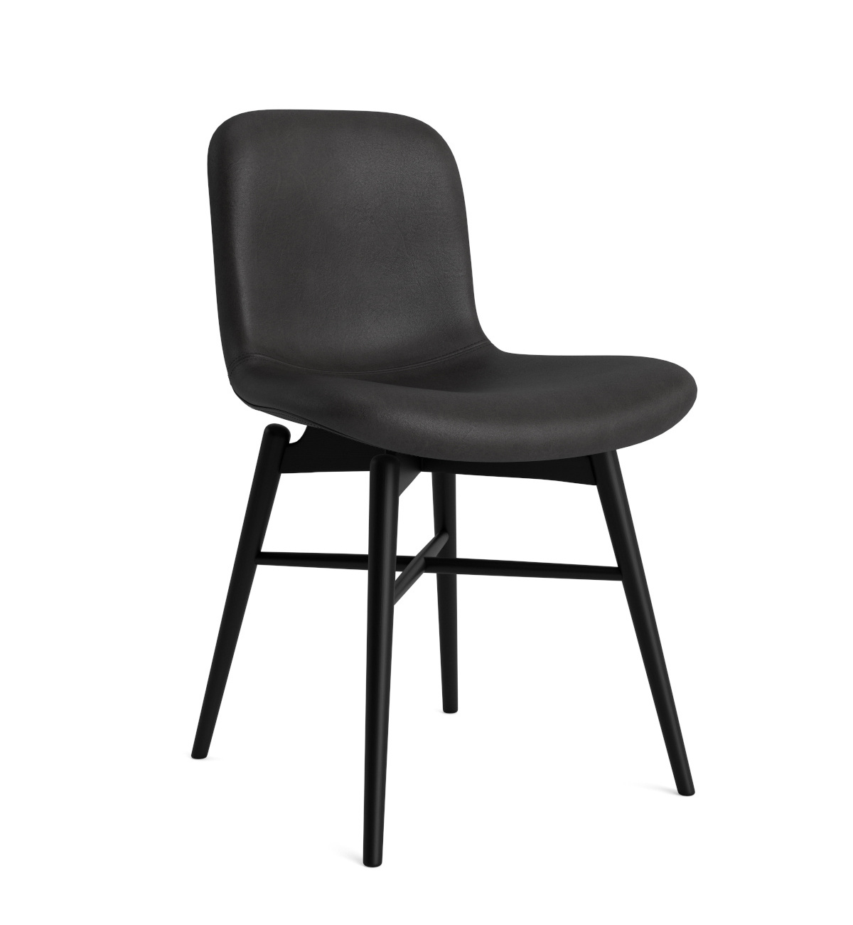 Langue Chair Wood, eiche schwarz / dunes anthrazit 21003