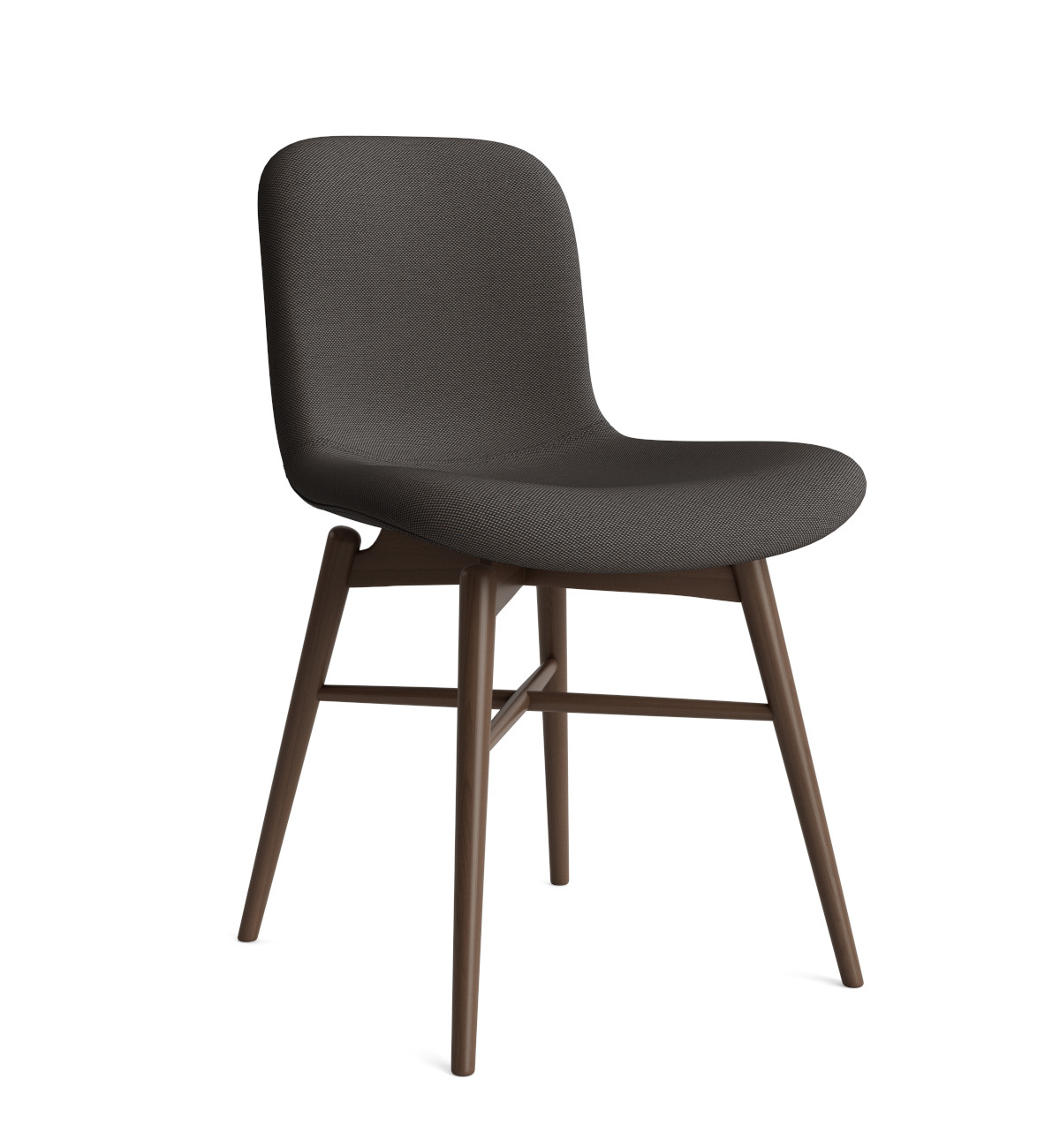 Langue Chair Wood, eiche dunkel gebeizt / steelcut trio 383