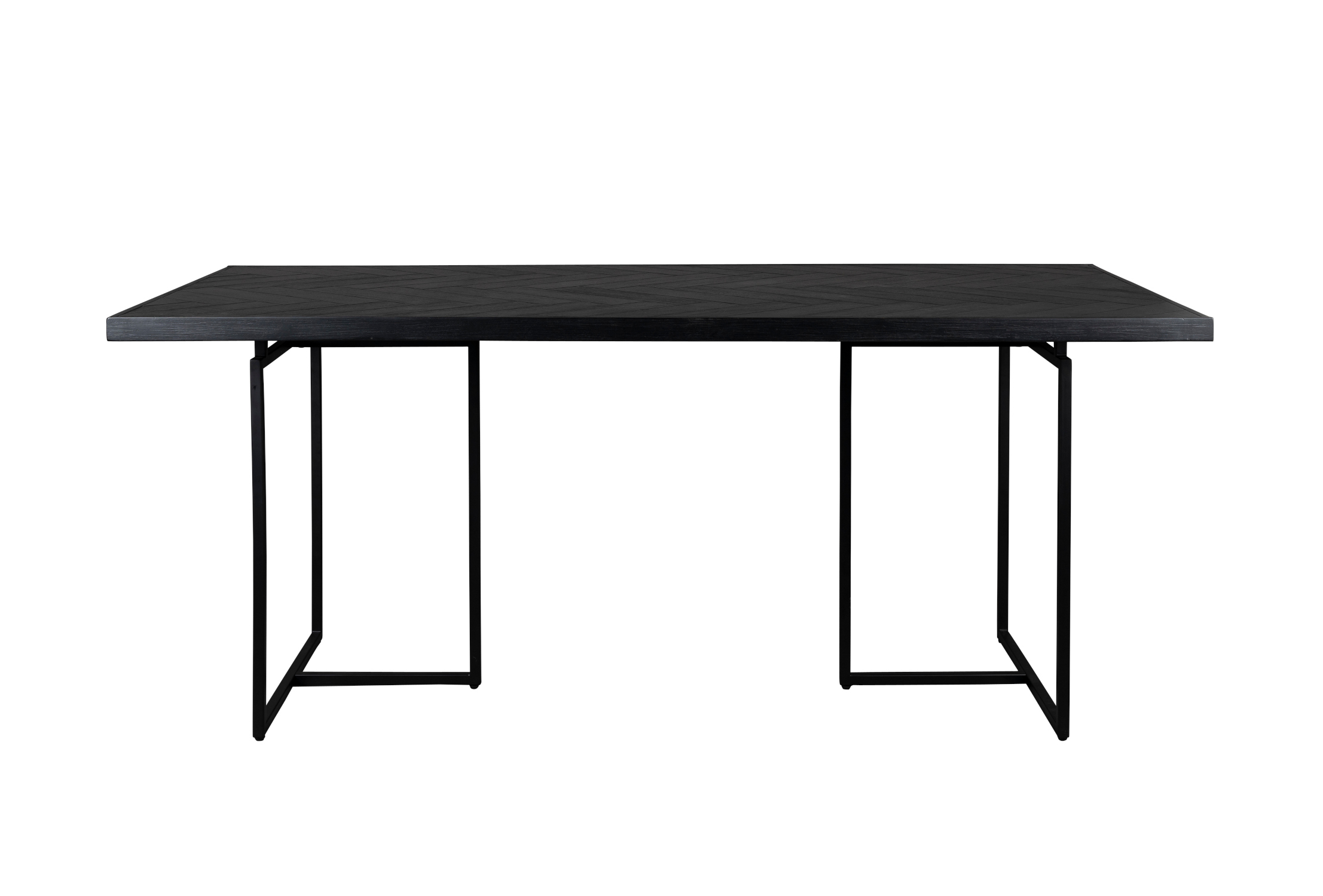 Class Esstisch, 220 x 90 cm, schwarz