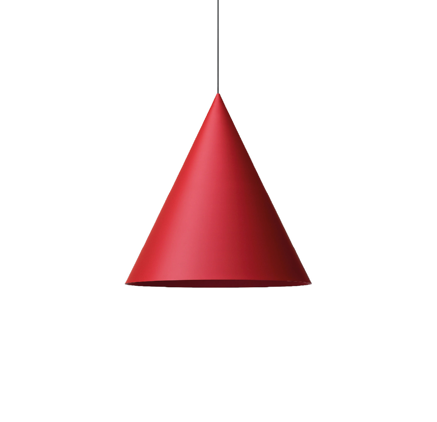 w151 Extra large pendant s2 Pendelleuchte, carmine red