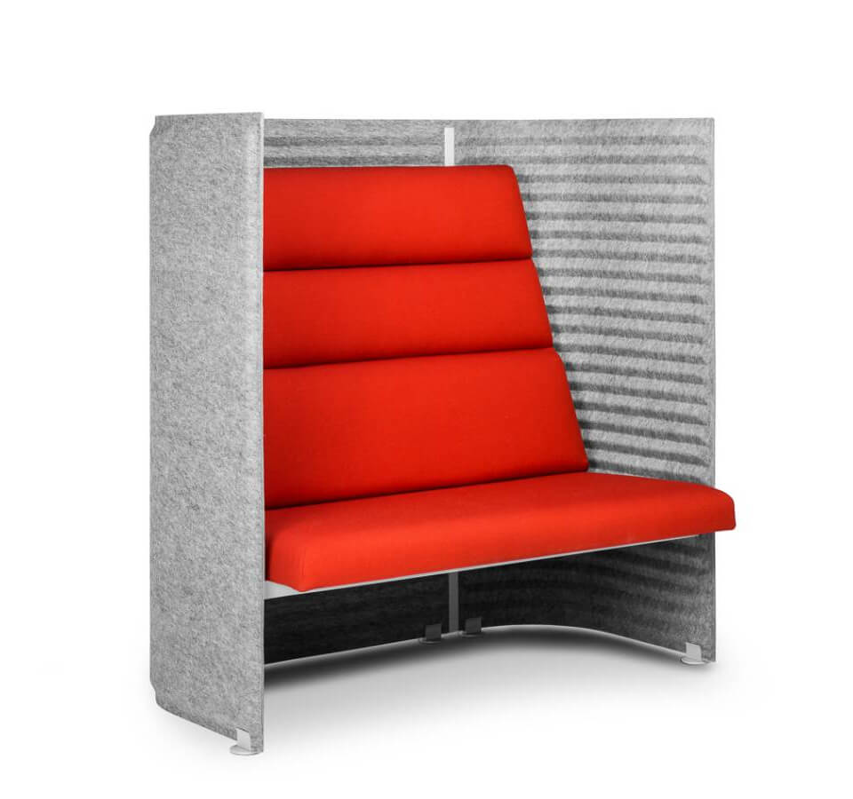 Noti Soundroom Highback 2 Sitzer Sofa Design Möbel