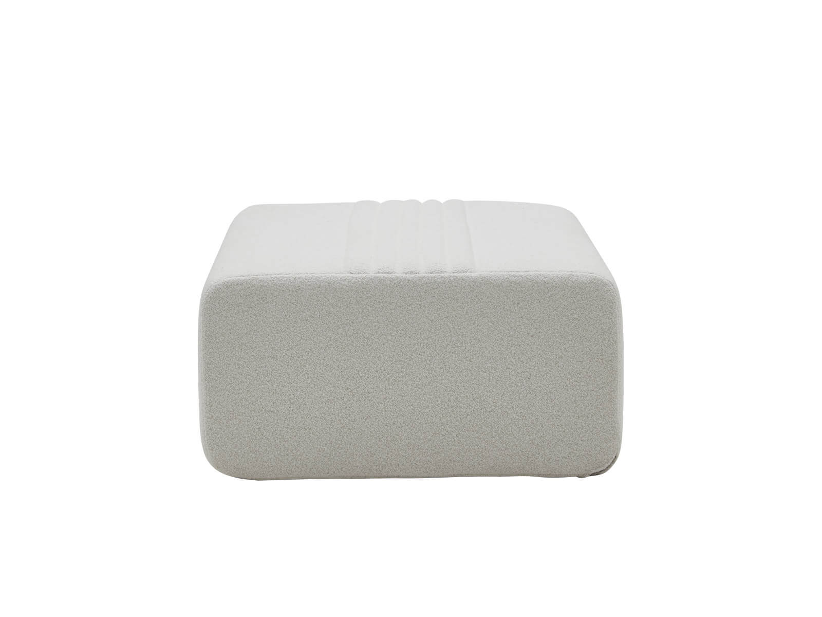 Moderner Loft Hocker von Softline, kompakt und bequem, perfekt als zusätzlicher Sitzplatz.