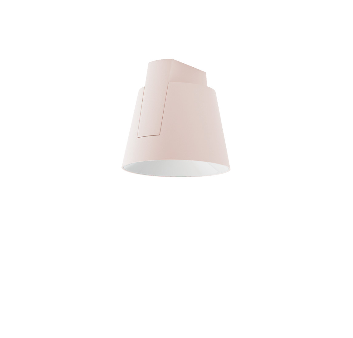 w222 Focal Deckenleuchte, pale red