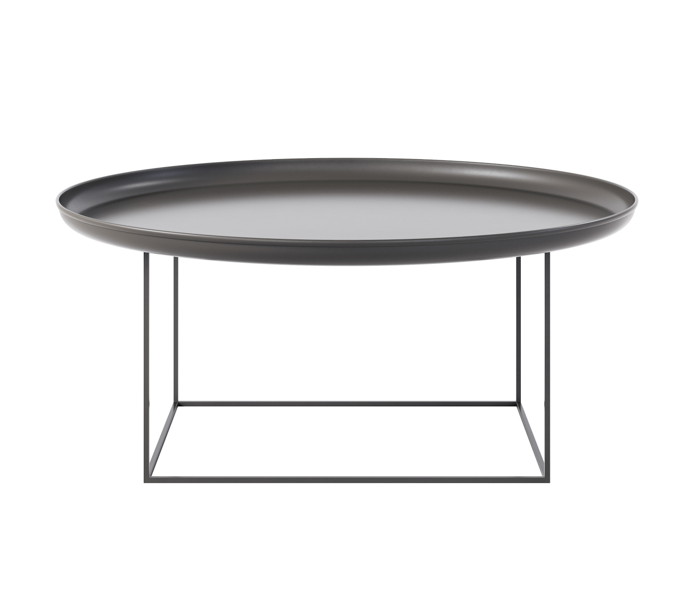 Duke Couchtisch, large, earth black Duke Couchtisch, large, earth black