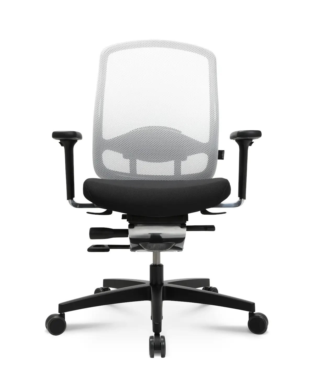 Ergonomischer Wagner AluMedic 5 Bürostuhl mit Netzrücken und Armlehnen