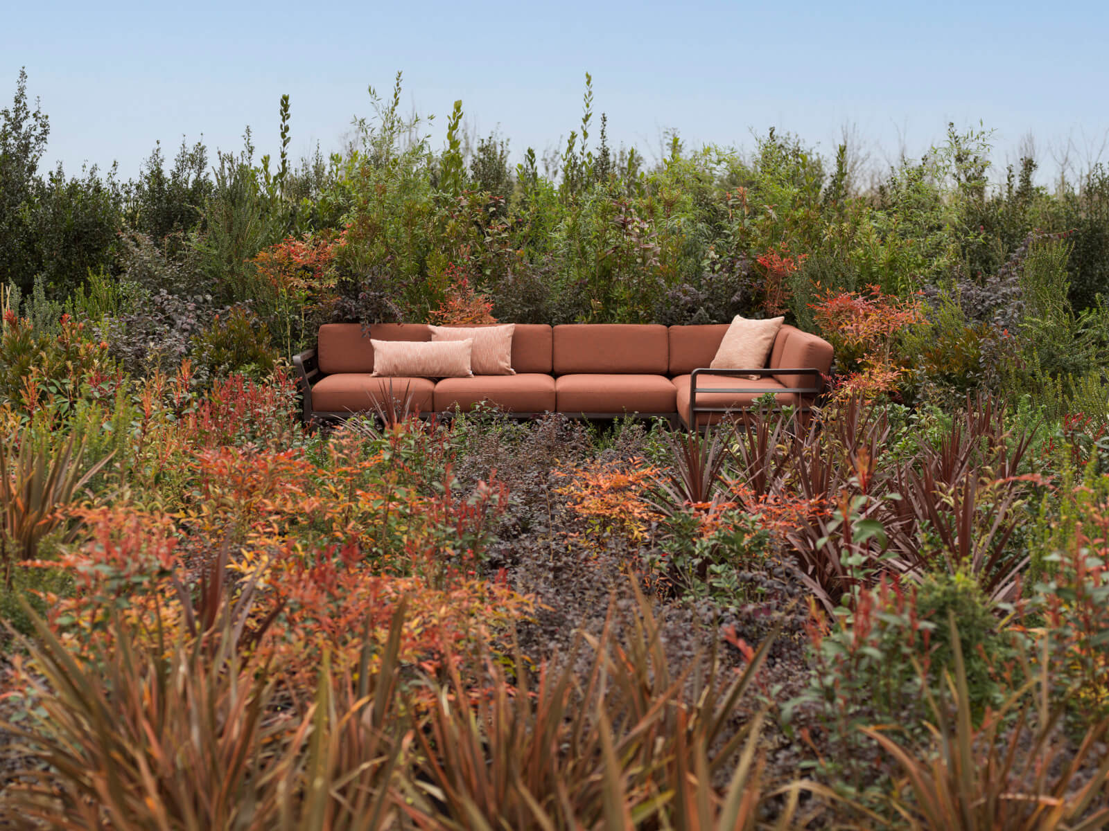 Maximo Rückenkissen von Nardi, leicht, langlebig und pflegeleicht – stilvolles Outdoor-Design „Made in Italy“