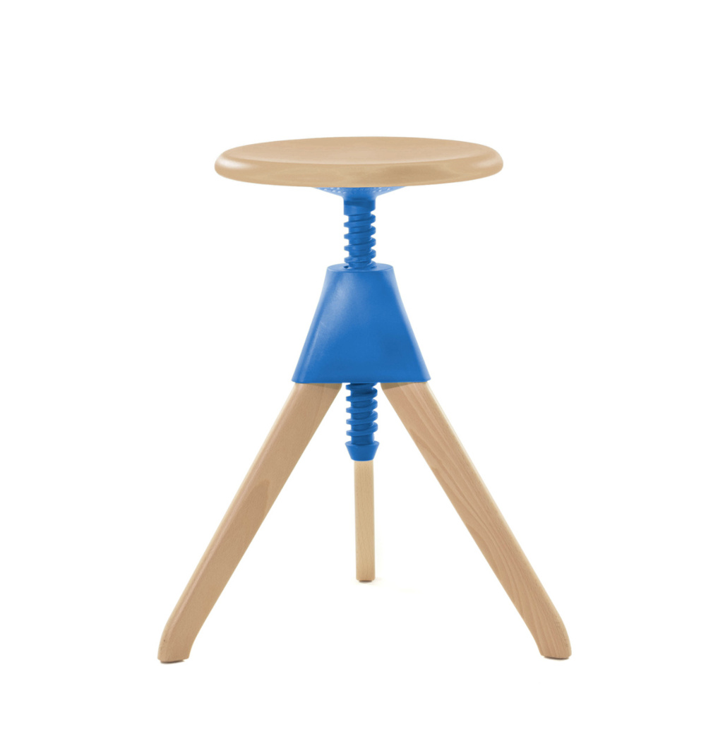 Magis Jerry The Wild Bunch Hocker hellblau – moderner Design-Hocker Magis Jerry The Wild Bunch Hocker hellblau, moderner Design-Hocker, robust, leicht, vielseitig einsetzbar
