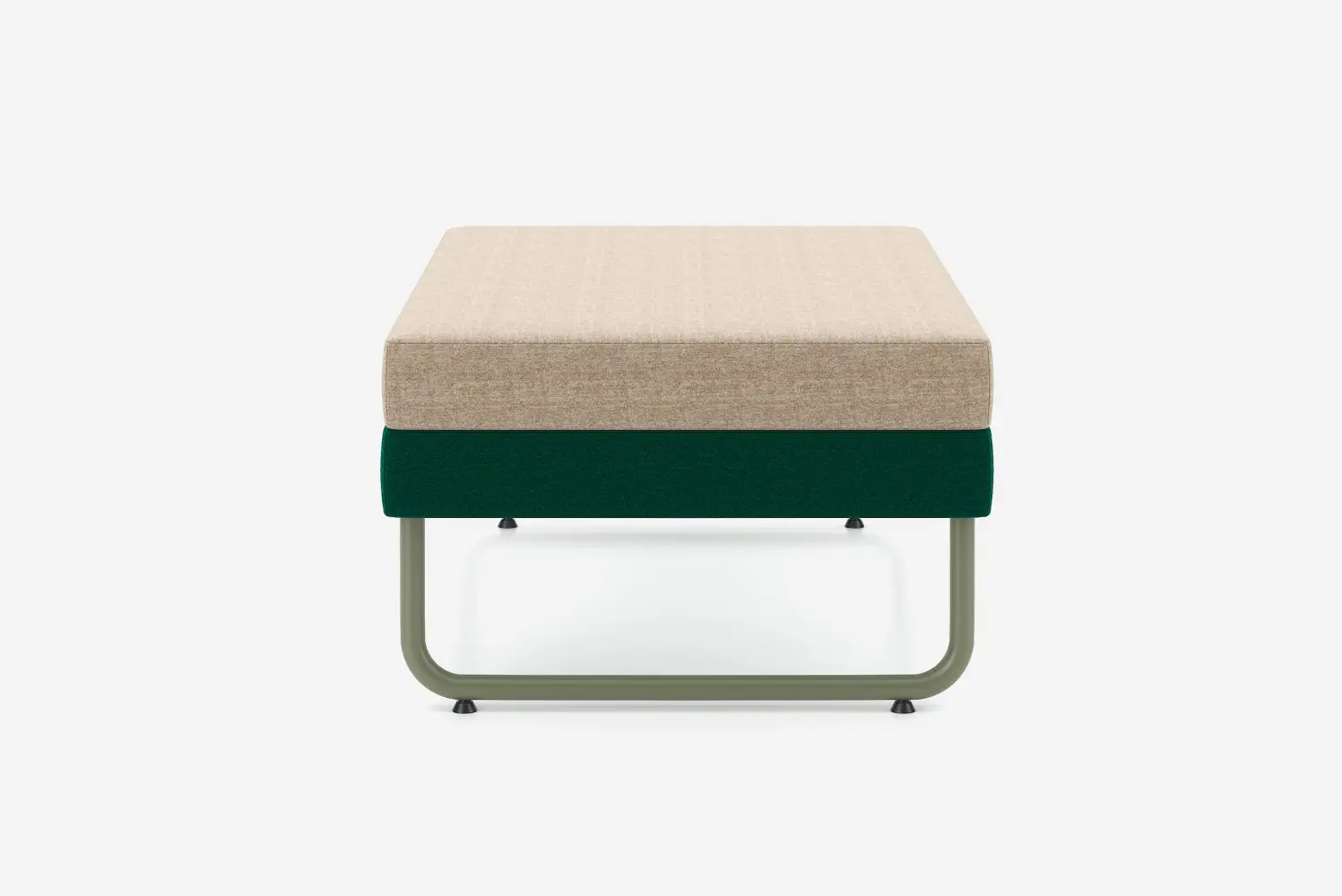 Nowy Styl Play&Work Sitzpouf 1,5-Sitzer als vielseitige Sitzgelegenheit für offene Büros, Lounges und Rückzugsbereiche.