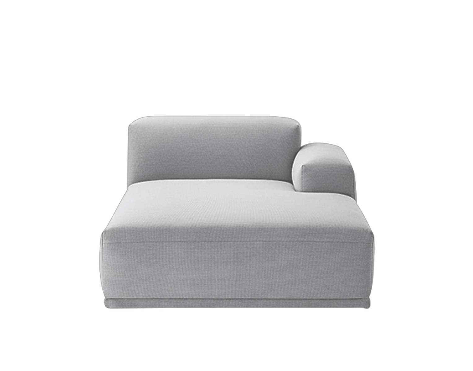 Connect Modular Sofa, Chaise Longue mit rechter Armlehne (Modul K)