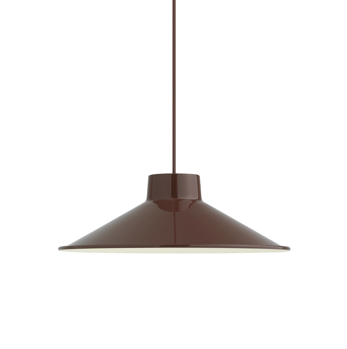 Top LED Pendelleuchte, Ø 36 cm, deep red Top LED Pendelleuchte, Ø 36 cm, deep red