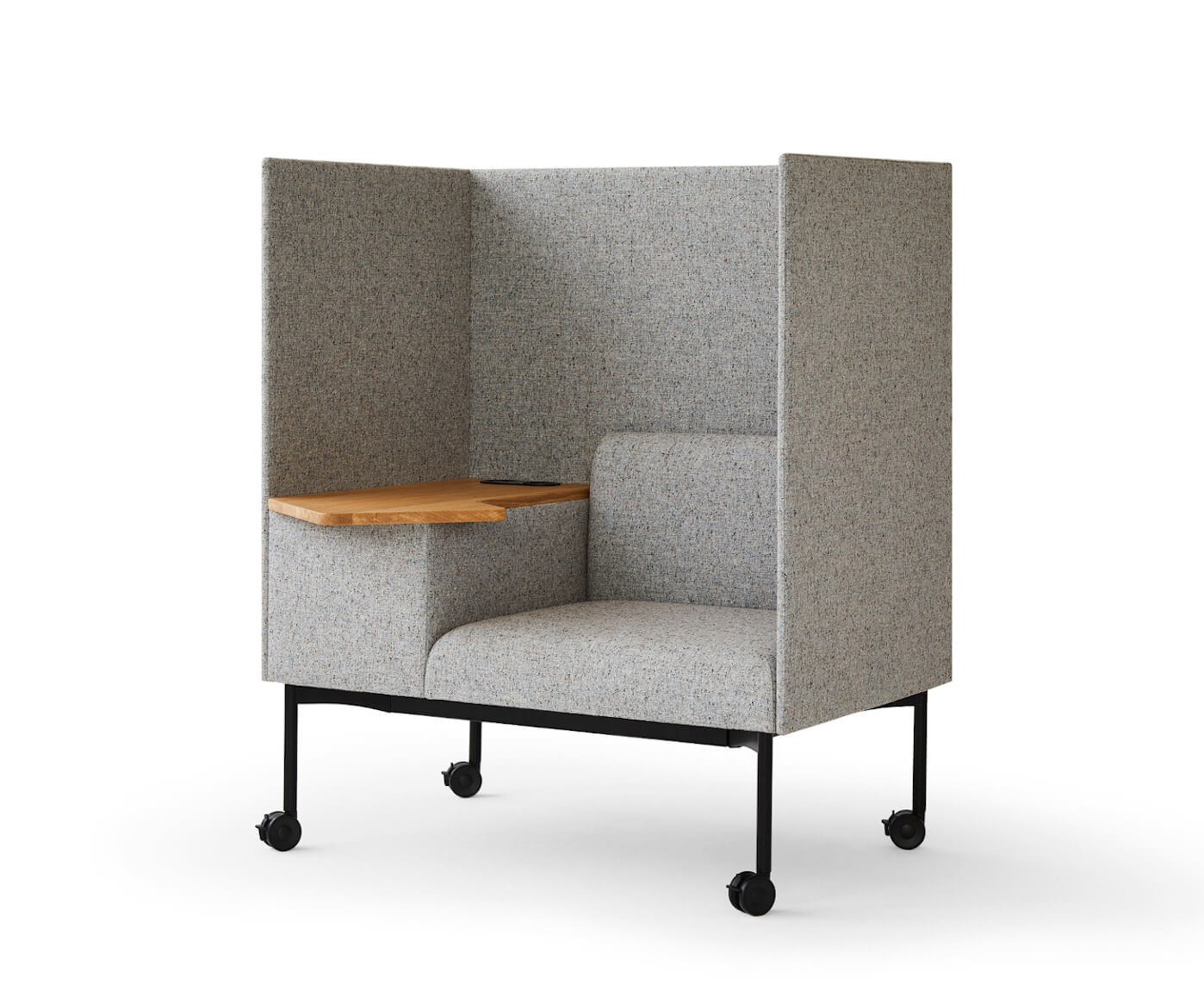 Sona Noti - Highback Sessel 1, 5-Sitzer mit Rollen