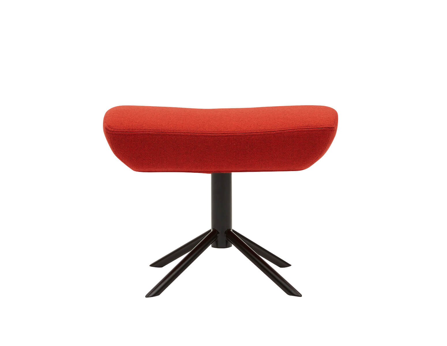 Softline Noomi Hocker, gepolsterter Fußhocker aus Stoff, minimalistisches Design für Wohn- und Loungebereich