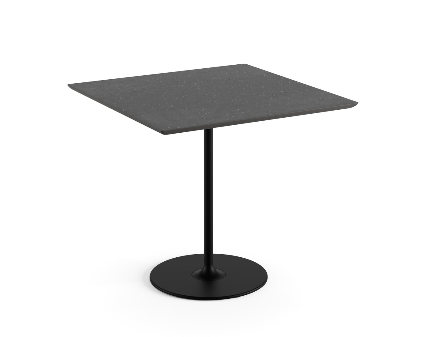 Dizzie Tisch, quadratisch, schwarz #0750 Dizzie Tisch, quadratisch, schwarz #0750