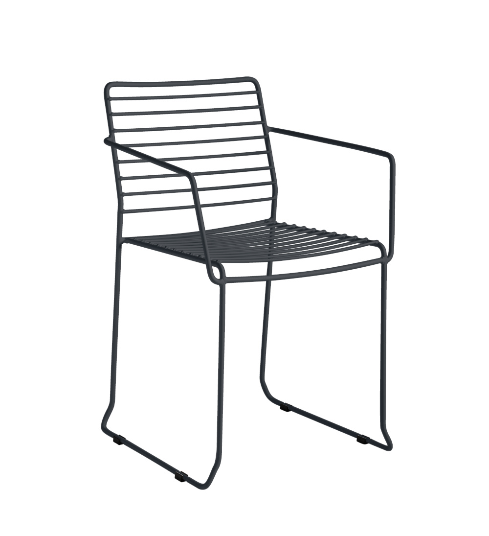 Tarifa Armlehnstuhl, anthrazitgrau